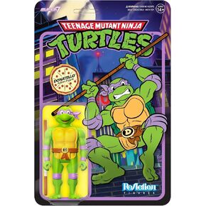 Super7 Super7 Teenage Mutant Ninja Turtles Slash - 3.75 "TMNT Action Figure مع إكسسوارات المقتنيات الكرتونية الكلاسيكية