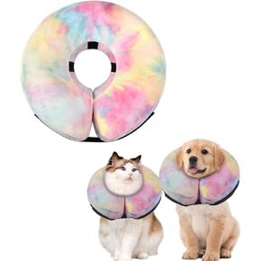 Inflatable Dog Collar, Potective Recovery E Collar for Dogs and Cats, Soft Pet Cone Collar for Small Medium Large Dogs and Cats