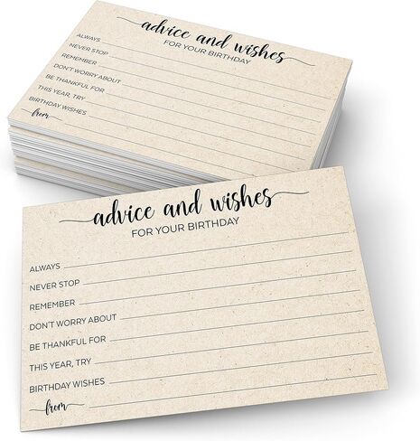 321DONE 4X6 Party Party Cards and Well Wishes Cards ، Tan - Made in USA ، Happy Retiree ، فكرة الاحتفال الممتع ، اللعبة ، النشاط ، ذكريات - مطالبات AD LIB - حزمة 50 in Saudi Arabia