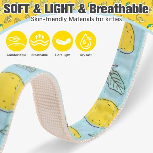 PAWCHIE Cat Harness and Leash Set with Bow Knot,Cats Escape Proof-Adjustable Daisy Floral Kitten Harness Soft Outdoor Walking Travel Pet Harness,Puppy Harness for Girl Cats Bunny Rabbit Small Dog,Blue in Saudi Arabia
