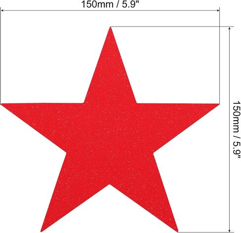 PATIKIL Star Cutouts, 60 Pack Black Paper Stars for Decoration, DIY Craft Project, Bulletin Board, Wall Poster in Saudi Arabia