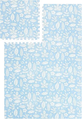 Premium Exercise & Baby Foam Play Mats - Stylish & Large Non-Toxic Puzzle Floor Mat - 6 Tiles - Spacious 6ft x 4ft - Peel-Resistant Reinforced Ver. - Soft, Thick, Waterproof - Tranquil Gray in Saudi Arabia