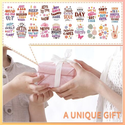 UV DTF Transfer Stickers: 80 Pieces Small UV DTF Motel Keychain Decal, Boho Butterfly, Cactus, Flower, Bible Verses Waterproof UVDTF Motel Keychain Wraps Stickers for Hotel Key Chains in Kuwait