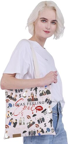 CMNIM Vampire Gift TVD Character Tote Bag I Was Feeling Epic Vampire TV Show Merchandise Mystic Falls Gift for DS Brother Fan in Saudi Arabia