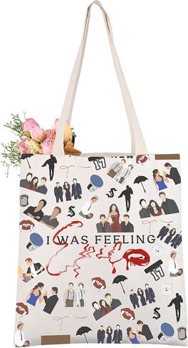CMNIM Vampire Gift TVD Character Tote Bag I Was Feeling Epic Vampire TV Show Merchandise Mystic Falls Gift for DS Brother Fan in Saudi Arabia