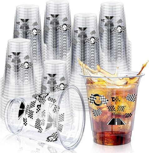 Uiifan 50 Pcs Casino Party Favor Cup 12 oz Casino Theme Party Decoration Poker Cup Supplies Bulk Hot Cold Drinking Cup for Night Birthday Wedding Favor in Saudi Arabia