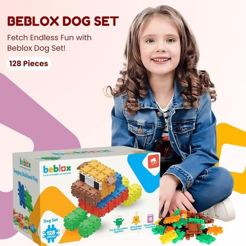 BEBLOX Building Blocks Car Set - Building Toys for Kids Ages 4-8 - Learning & Educational Fun Stem Toys - Birthday Gifts for Boys & Girls Age 4 5 6 7 8 9 10 11 & 12 Year Old in Kuwait