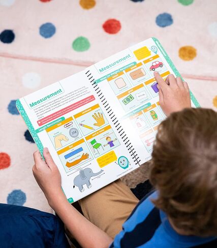 Carson Dellosa Be Clever Wherever 14-Piece Mathematics Classroom Supplies Set, Tool Kit, Measurement, Fractions, and Multiplication Math Book for Grades 2 and Up in Saudi Arabia