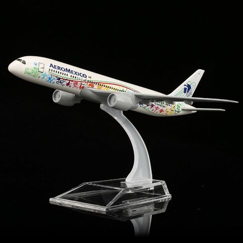 24-Hours Airplane Model Airbus 320 Plane Model Alloy Metal Aircraft Model Birthday Gift Plane Models Chiristmas Gift 1:400 in Kuwait