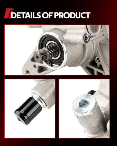 Torchbeam Power Steering Pump Compatible with H2 2003-2007, Sierra 1500 2001-2006, Car Power Steering Replacement Parts for OEM 96-8739, Steering Pump Assist with Reservoir in Kuwait