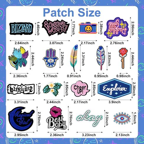 35Pcs Pink Theme Iron on Patches for Girls Assorted Styles Embroidered Applique for Clothing Cute Sew On Patch Applique for Shirts Clothes Jackets Hats Backpacks in Saudi Arabia