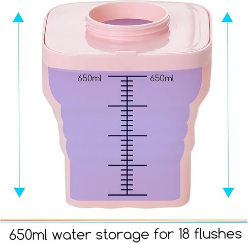 Meeden Portable Paint Brush Cleaner: Baintbrush Rinerer مع حامل فرشاة السيليكون ذو 5 نقاط-غسالة للألوان المائية والألوان المائية ، الأزرق ، in Kuwait