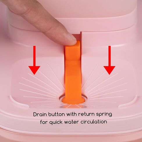 Meeden Portable Paint Brush Cleaner: Baintbrush Rinerer مع حامل فرشاة السيليكون ذو 5 نقاط-غسالة للألوان المائية والألوان المائية ، الأزرق ، in Kuwait