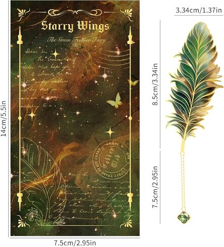 4 Pieces Metal Bookmark Golden Hollow Bookmarks Butterfly Flower Theme Book Marks Book Markers Accessories Stuff Gifts for Book Lovers Writers Reading Women Kids Children Teens Men Readers in Kuwait