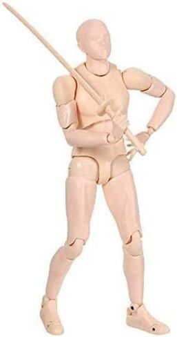 INSO Body-kun Action Figure Set, Action Figure Models for Artists, 5.9 Inch (Skin) in Saudi Arabia