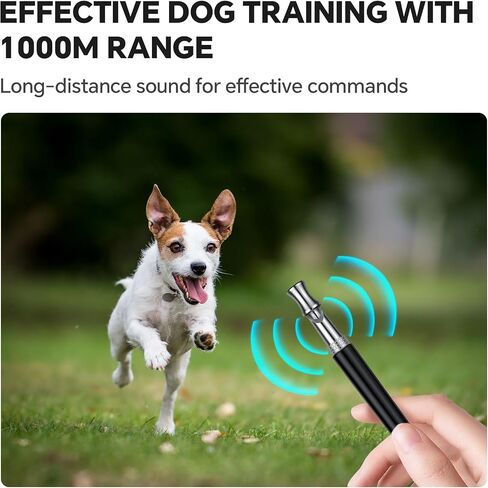 Dog Whistle, Dog Training Whistle with Lanyard, 2 Pcs Adjustable Ultrasonic Silent Dog Recall Whistles, Professional Dog Whistle to Stop Barking Neighbors Dog (Red and Orange) in Saudi Arabia