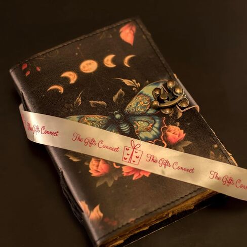 Butterfly Luna Moth Book of Spells Grimoire Book of Shadows Ouija Witchy Journal in Saudi Arabia