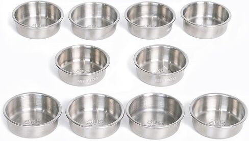 Crested Gecko Feeding Ledge [Non-Suction Cup], with 30 pcs 0.5oz Food Cups, Reptile Food Bowls and Water Dish for Lizard Or Other Small Pet Amphibian Feeder Ledge Accessories Supplies in Kuwait