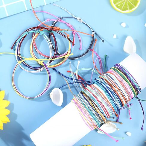 Roe Dolph String Bracelets For Men Waterproof Summer Bracelet Wave Surfer Bracelets Adjustable Beach Bracelets For Guy in Saudi Arabia