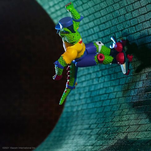 Super7 Super7 Teenage Mutant Ninja Turtles Slash - 3.75 "TMNT Action Figure مع إكسسوارات المقتنيات الكرتونية الكلاسيكية in Saudi Arabia