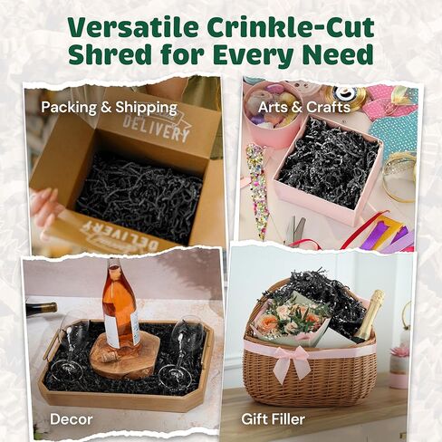 قامت الولايات المتحدة الأمريكية بإعداد الورق المقطوع -1 رطل - حشو رائع لحزم الشحن ، ولف الهدايا ، وملء السلة وجميع المناسبات الأخرى (مزيج عيد الفصح الوردي والأخضر) in Kuwait