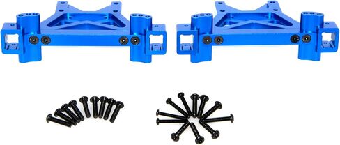 Front Rear Shock Tower Shock Mounts #4917R Compatible with Traxxas 1/10 E-Maxx T-Maxx RC Car Upgraded Parts(Red) in Saudi Arabia