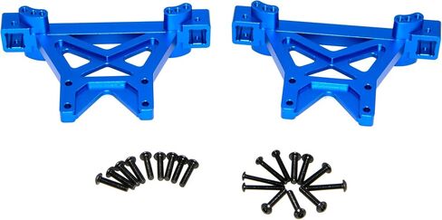 Front Rear Shock Tower Shock Mounts #4917R Compatible with Traxxas 1/10 E-Maxx T-Maxx RC Car Upgraded Parts(Red) in Saudi Arabia