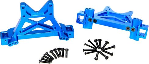 Front Rear Shock Tower Shock Mounts #4917R Compatible with Traxxas 1/10 E-Maxx T-Maxx RC Car Upgraded Parts(Red) in Saudi Arabia
