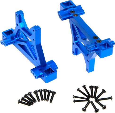Front Rear Shock Tower Shock Mounts #4917R Compatible with Traxxas 1/10 E-Maxx T-Maxx RC Car Upgraded Parts(Red) in Saudi Arabia