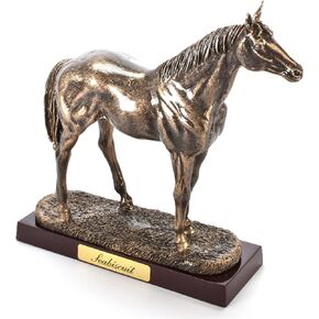 OPO 10 - Resin Collectible Miniature Horse, About 19cms, Seabiscuit - 107