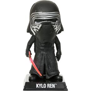 Funko Wacky Wobbler Star Wars: الحلقة 7 - Kylo Ren مع شخصية عمل خوذة