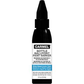 قلم طلاء حبر جاف على شكل زجاجة أكريليك من الكرمل (أصفر)، عبوة من قطعة واحدة in Kuwait