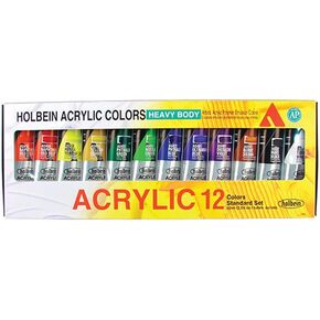 Holbein HB Artist Acrylic Basic Set/12 60ml