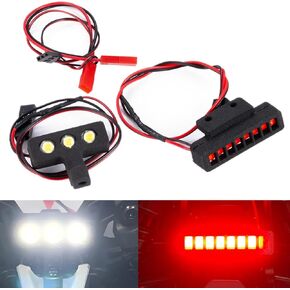 1/18 Typhon Grom RC Light Kit, RC Front & Rear LED Lights Set for Arrma 1/18 Typhon Grom RC Crawler Car Upgrade Parts