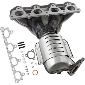 Catalytic Converter Compatible with Honda Civic 2014 2015 1.8L Front,Replace 641545, 674-302, 674302,18190R1BA00(EPA Compliant high flow catalytic converter exhaust manifold） in Kuwait