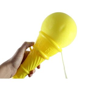 1 Jumbo Ice Cream Cone Shooter Popper Toy - براعم كرة الرغوة من المخروط - لعبة الجدة القاذفة