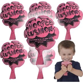 The Dreidel Company Original Whoopee Cushion 6" Fun Classic Fart Prank Sounds Prout Noisemaker Party Favor (6-Pack)
