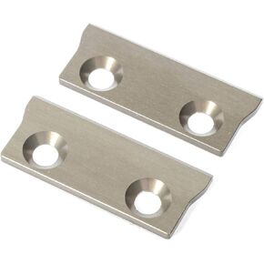 Team Losi Racing Rear Chassis Wear Plate, Aluminum: 22 5.0, TLR231099