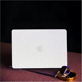 علبة منسوجة متوافقة مع MacBook Air 13.6 بوصة 2022-2025 M4 A3240 M3 A3113 M2 A2681 ، من أجل Mac Air M2 الحالات الواقية من الجلد المنسوجة المنسوجة وغطاء لوحة المفاتيح لـ Mac 13 M4 نسجًا ، بوهو بيج.