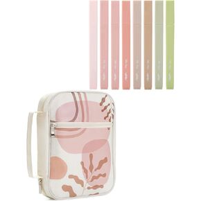 Mr. Pen-Plitle Case و Highlighters الجمالية ، موضوع Boho