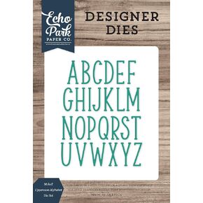 Echo Park Paper Co. Mckell Uppercase Alphabet Set die