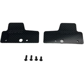 ترقية الطين الخلفي من ألياف الكربون ARA330730 ل 1/8 ARRMA TYPHON V5 ، TYPHON TLR ، 1/7 F1 بلا حدود ، جناية - متينة وخفيفة الوزن وعالية الأداء RC CAR