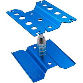RC CAR Work Stand Stand Straft Work Work Work Sloy 360 درجة رفع الدوران أو أقل لمدة 1/8 1/10 1/12 RC ROCK TRUCTS BAGGIES CRAWLER CAR (Blue)