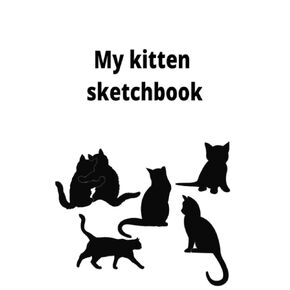 كتاب رسم هريرة الخاص بي ، 6 × 9 بوصات 100 صفحة ، للأطفال والأطفال