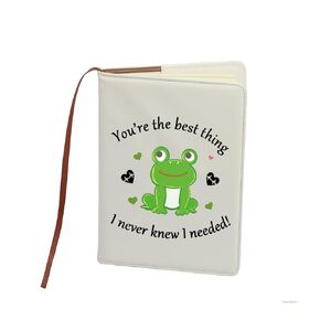 G2Tup Frog Princess Notebook أنت أفضل شيء لا أعرفه أبدًا أنني بحاجة إلى Frog Journal Frog Lover Gift (دفتر ضفدع)