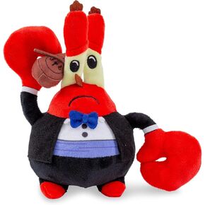 Nickelodeon Spongebob Squarepants Mr. Krabs World's Smallest Violin 10-Inch Collector Plush Toy, Large Soft Stuffed Animal