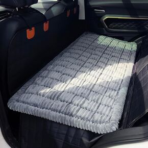 Dog Bed for Car, Backseat Pet Bed Mat, Dog Seat Cover for Car Back Seat, Non-Slip Travel Dog Bed, Fit for Backseat Extenders and Seat Covers (Darkcoffee, 24.8x54inch)