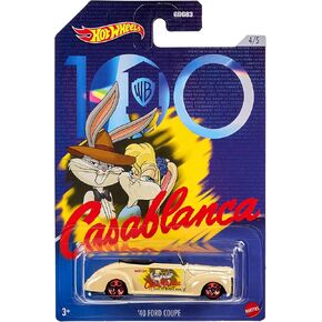 سيارات Hot Wheels ، سيارة Looney Tunes Mash-Up ، 1:64 Scale Die-Cast Toy Car للأطفال وجامعي ، Deco القابلة للتحصيل للذكرى السنوية 100 ، HMV73