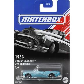Matchbox 1953 Buick Skylark Convertible, Blue, 1:64 Scale Diecast, Series 6/6