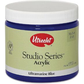 Utrecht Studio Series Acrylic Paint - Ultramarine Blue ، Pint